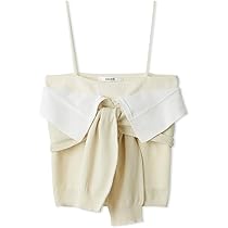 Amazon | [スナイデル] Sustainaツイストニットビスチェ SWNT252115